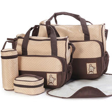 Load image into Gallery viewer, 5PCS Baby Diaper bag One Shoulder Baby Bags 8816
