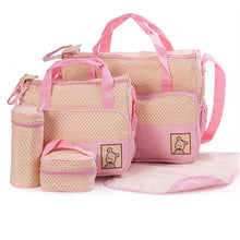 Load image into Gallery viewer, 5PCS Baby Diaper bag One Shoulder Baby Bags 8816
