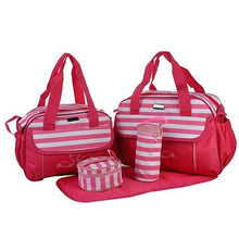 Load image into Gallery viewer, 5PCS Baby Diaper bag One Shoulder Baby Bags 1069
